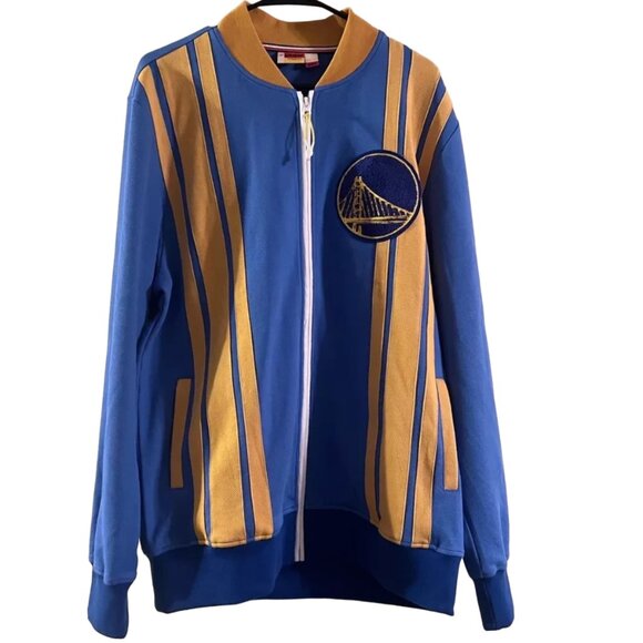 Golden State Warriors NBA Pupil Limited Edition Sweater Jacket Men's Large - Picture 1 of 7